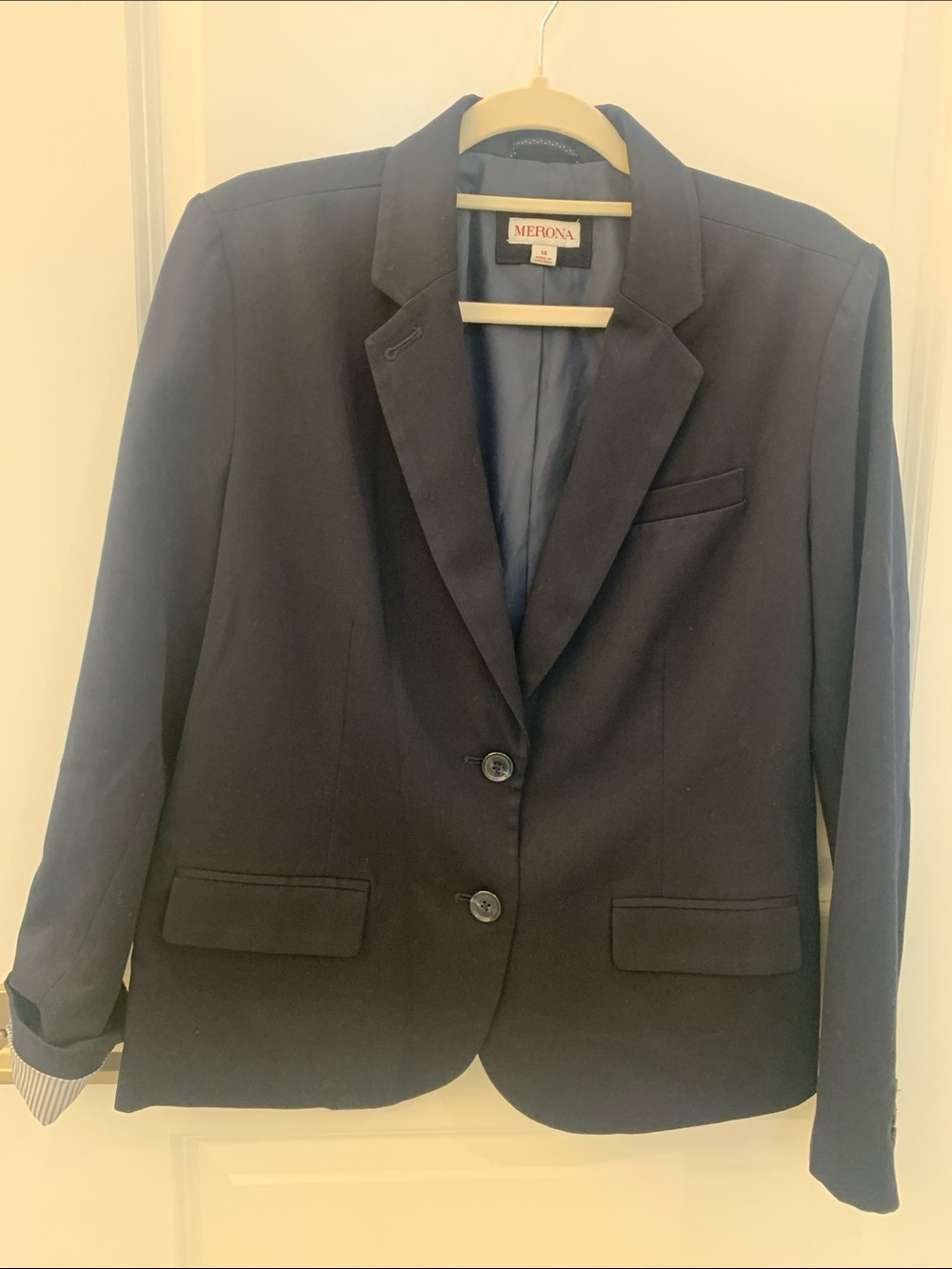 Merona Women's Dark Navy Tailored Blazer